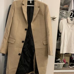 zara long coat size 38 or size s